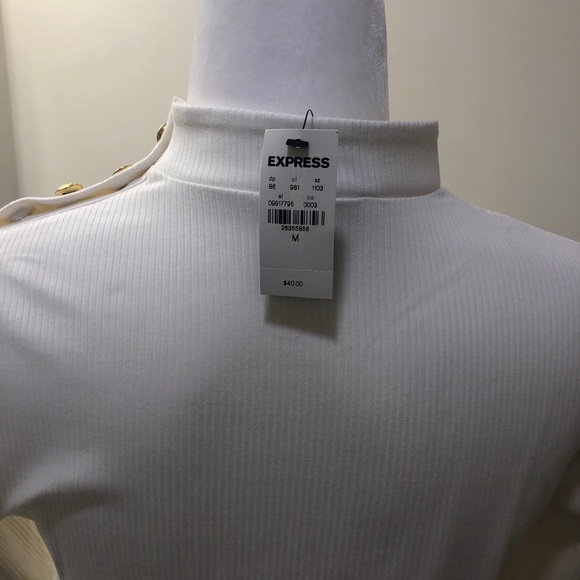 Express Mock Neck Top - Picture 5 of 7